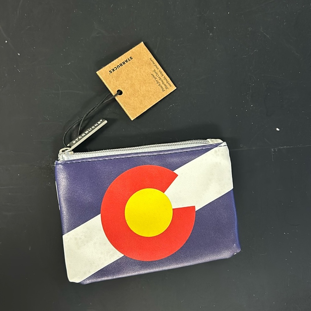 Starbucks Chicago Zip Card Case Coin Purse
